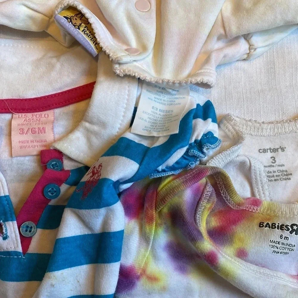 4 Pieces Bundle Baby Girls Clothes Size 0-6M - Picture 5 of 5